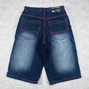 Y2K SouthPole Jean Shorts Jorts Baggy Blue Baggy Wide leg Acid Wash Size 34